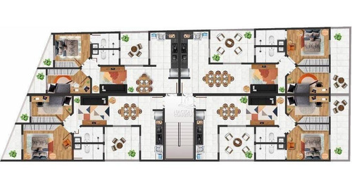 Cobertura Com 2 Dormitórios À Venda, 115 M² Por R$ 320.000 - Cidade São Jorge - Santo André/sp - Co4556