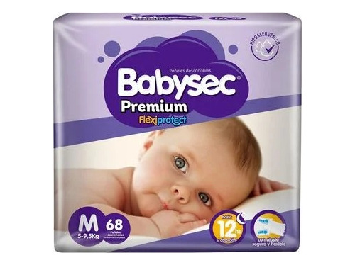 Babysec Premium M X 68 Unidades