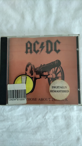 Cd Acdc For Those About To Rock 