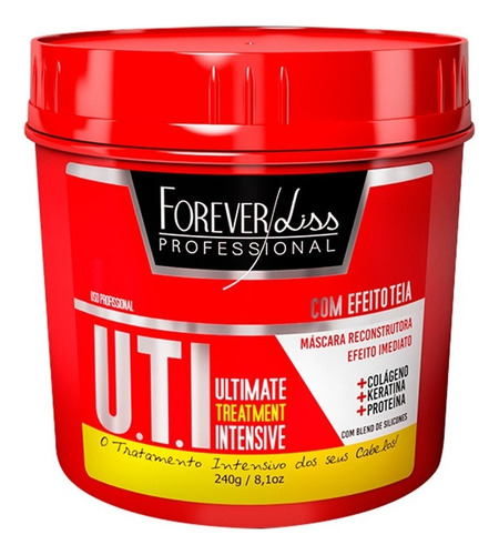 Máscara Reconstrutora Uti Forever Liss 240g