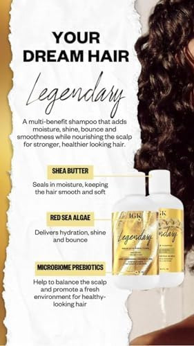 Conjunto De Shampoo E Condicionador Igk Legendary Dream Hair