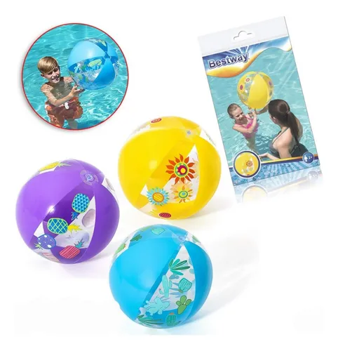 Pelota Inflable Playa Splash 51cm Morada Bestway / Tcenter