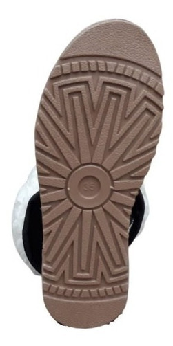 Imagem 6 de 9 de Bota Feminina Inverno Preta Forrada Em Lã 100% Pelo Pelinhos