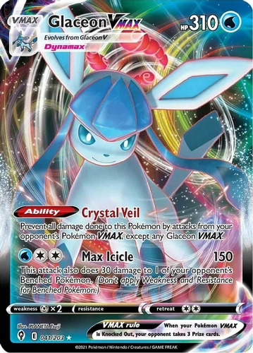 Glaceon Vmax - 041/203 - Ultra Raro