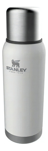 Termo Stanley Adventure 1 Lt Tapón Cebador Blanco Polar