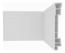 Comprar Zócalo Pvc Plasbil Cielo Raso Terminación 10mm Blanco