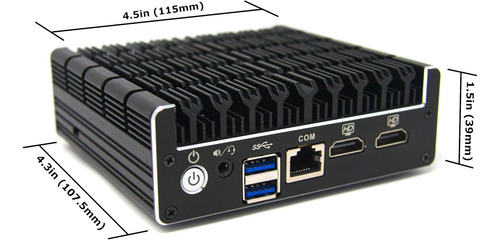 Protectli Vault Fw4c - 4 Puerto, Firewall Micro Pc - Intel J