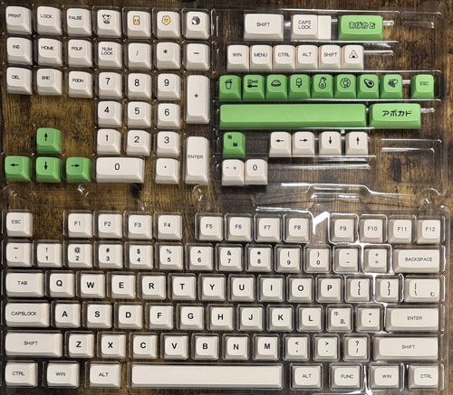 Keycaps Color Beige Teclado Mecánico 135 Xda (Usado)