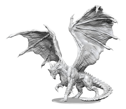 Wizkids D&d Nolzurs Miniaturas Maravillosas: Dragón Azul Adu