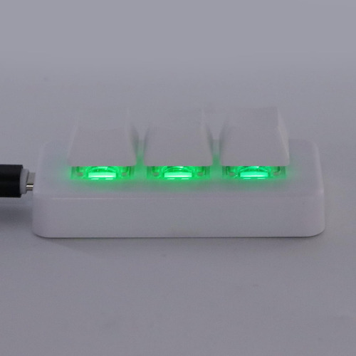Rgb Retroiluminado Mini 3 Teclado Keypad, Teclado De Juegos