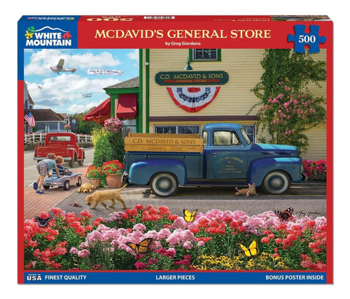White Mountain - Mcdavids General Store - Rompecabezas De 50