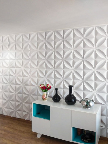 Placas Ilove3d Revestimento 3d De Parede 50x50cm Alto Relevo