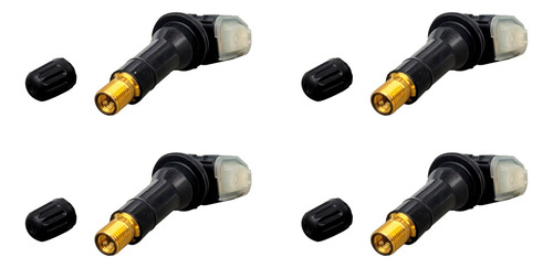 Kit 4 Bico Válvula Sensor Pressão Tpms Gm Onix Spin 13598733