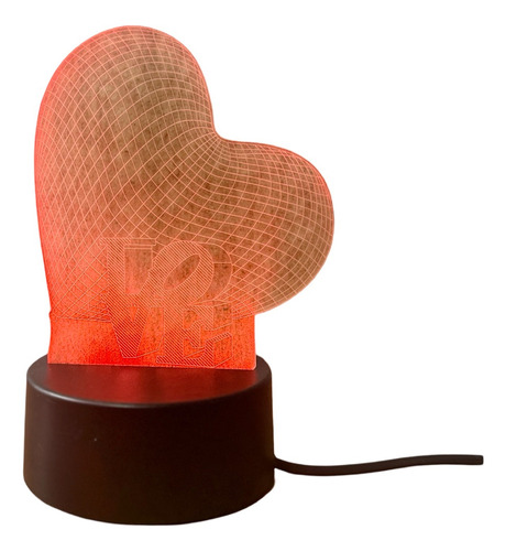 Lampara Con Efecto 3d Con Varios Diseños, 3 Colores De Luz