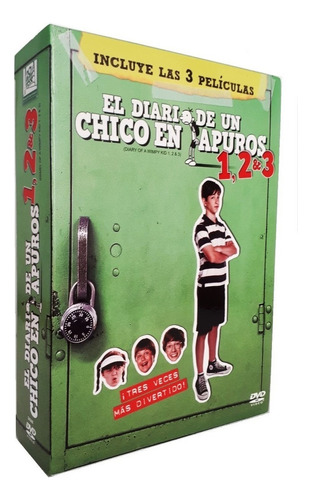 El Diario De Un Chico En Apuros Trilogia Peliculas 1 2 3 Dvd