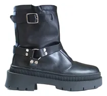 Comprar Botinetas Botas Borcegos Mujer Cuero Botita Viena Bym Shoes