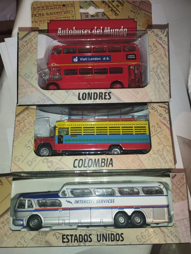 Colección Autobuses Del Mundo