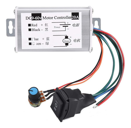 Controlador De Velocidad De Motor Pwm Dc, Módulo De Co...