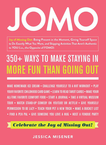 Libro Jomo: Celebrate The Joy Of Missing Out! Nuevo