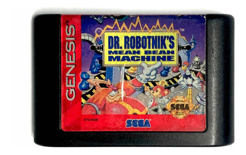 Dr. Robotniks Mean Bean Machine Juego Original Sega Genesis