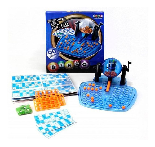 Juego Bingo Familiar 48 Cartones Bolillero / Open-toys 125