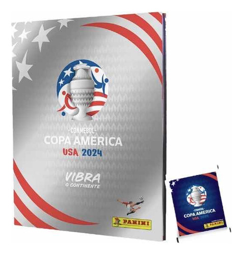 Álbum Plateado Copa América Usa 2024