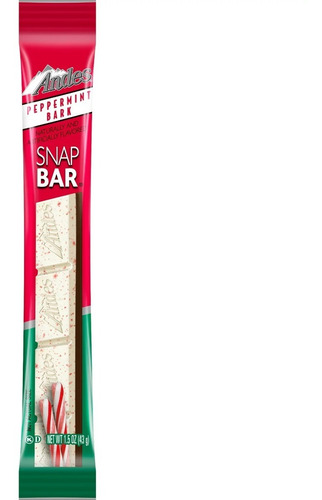 3-pack Barra Individual Chocolate Menta Andes Peppermint 43g
