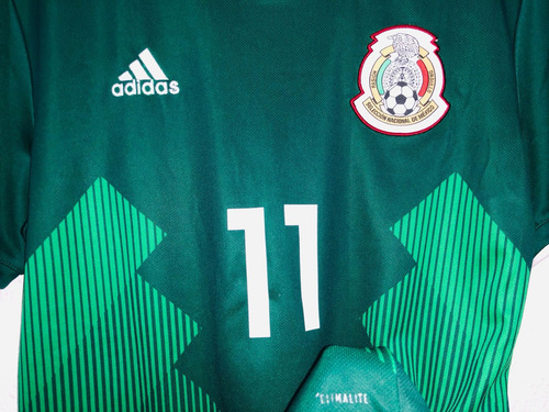 Jersey México Talla M 11 Carlos Vela Rusia 2018