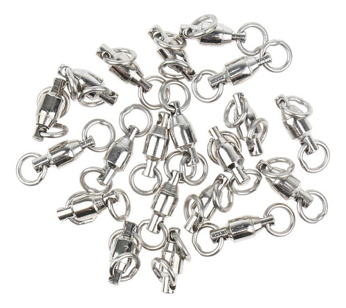 40pcs Partido Trolling Downriggers Swivels Accesorio Durable