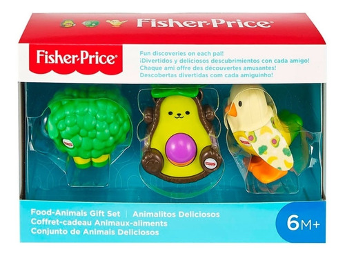 Brinquedo Conjunto De Animais Deliciosos Fisher Price Gnl81