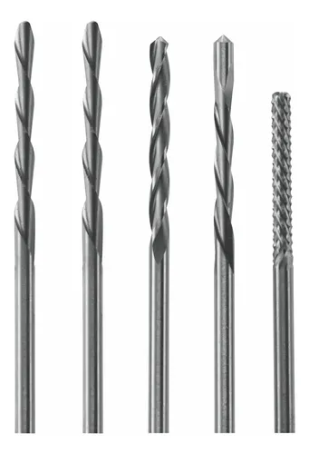 RotoZip Reißverschluss-Bit-Set 5-teilig – 1/8 Zoll Schaft, Für Trockenbau, Holz, Fliesen