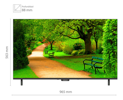 Smart Tv Noblex Dv43x5150 Fhd 43 Pulgadas Vidaa
