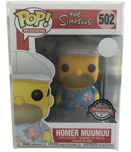 Funko Pop The Simpsons Homero Muumuu 502 (special Edition)