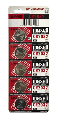Pila 2032 5 Unidades Maxell