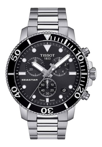 Reloj Tissot Seastar Chrono T120.417.11.051.00 Garantia 
