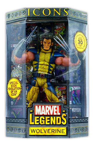 Toy Biz Marvel Legends Icons Wolverine 2006 Edition 1:6