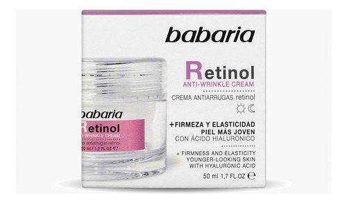 Babaria - Set Antiarrugas Retinol - Ampollas+serum+crema Todo Tipo De Piel Día/noche