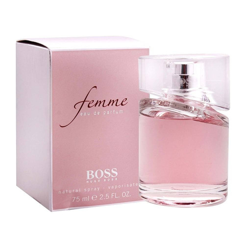 Perfume Original Mujer Femme Hugo Boss Eau De Parfum 75ml