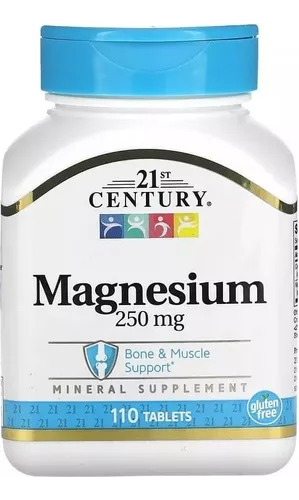 Magnesio 250mg Con Calcio X110 Tabletas Original 