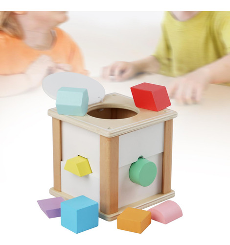 Cubo De Actividades Para Bebés, Juguete Clasificador De