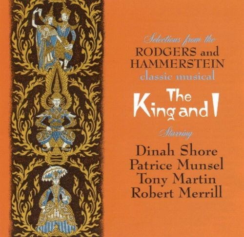 The King And I Dinah Shore Tony Martin Banda Sonora Lp Pvl