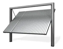 Comprar Portão Contrapeso De Aço Galvanizado Com Chapa Frisada Wt