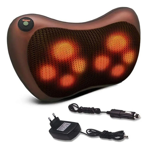 Masajeador Cervical Almohada Car & Home Viaje Masaje En Casa