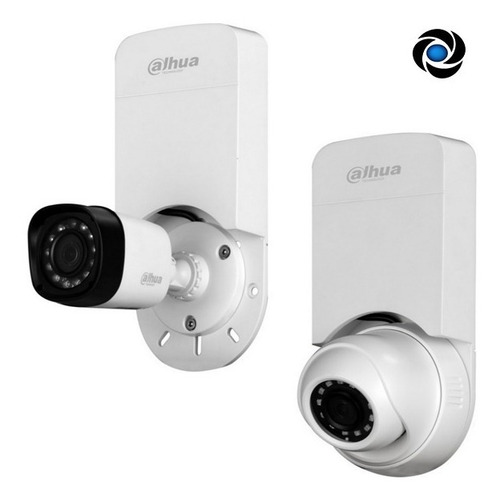 Imagen 3 de 8 de Caja Estanca Conexion Balun Cctv Empalme Dahua Bullet Domo