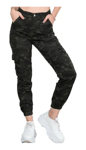 Pantalón Cargo/mujer Jean/gabardina El + Lindo! Filo Leggins