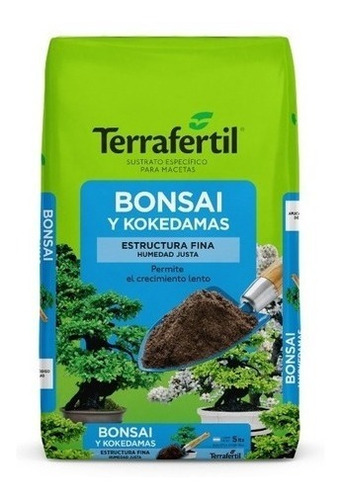 Sustrato Tierra De Bonsai Terrafertil X 5dm3