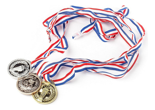 Neliblu Torch Award Medals (2 Dozen) - Bulk - Gold, Silver,