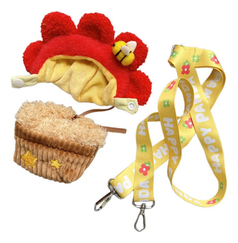 Bolsa De Muñeca De Felpa Para Vestir, Bolso Flor Roja