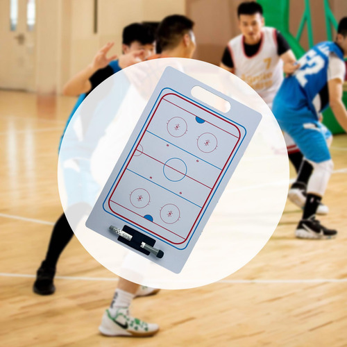 Juego De Tableros De Entrenamiento De Hockey Con Rotulador,