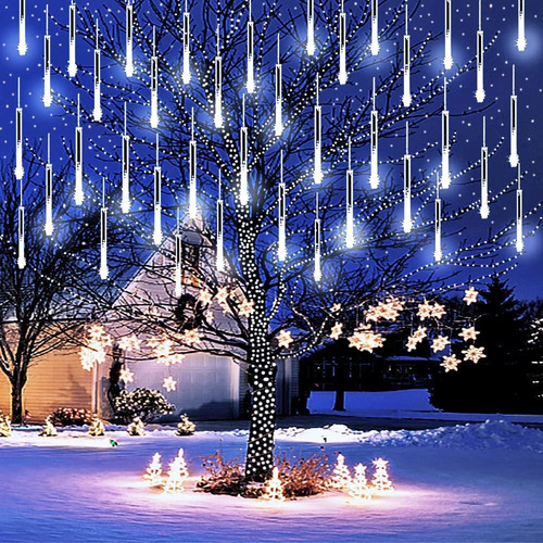 Luces De Navidad Al Aire Libre, Luces De Ducha De Meteoritos